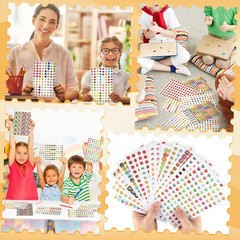 6048 Pieces Small Stickers for Kids Reward Chart – Mini Incentive Happy Smile…