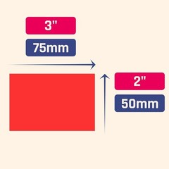 Assorted Color Label Stickers 250 Pieces 3×2 Inches for Moving and Labeling