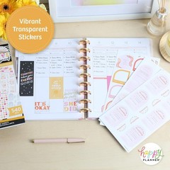 Happy Planner Sticker Pack: Feels Like Sunshine – 540 Stickers