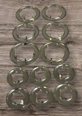 Metal Embellishmentss, Clips & Words Lot Scrapbooking Crafts