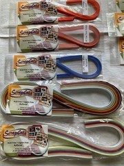 Lot of 11 ScrapCuts Simple Shapes for Scrapbooking Crafts 3/8″ & 1/8″ 50 Count