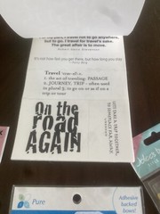 Jolee’s + More Lot Of 4 Pkgs Vacation Road Trip Scrapbooking Stickers & Ribbon