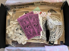 Lot Mixed Vintage and New Ephemera & Things Junk Journal Scrapbook Diary Boards
