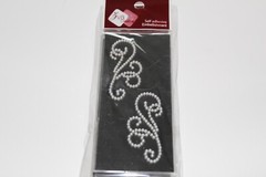 ZVA Creative Self Adhesive Crystals – Symmetrical C Clear Crystals CRW02CA 106