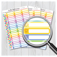 Nurse Planner Stickers for Diary Calendars, Journals and Scrapbooking