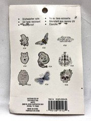 Set of 3 Gothic Halloween Sticker Packs – 51 Die Cut, Vinyl Die Cut, & Textured