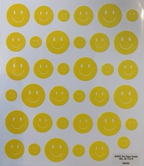 36 Smile Smiley Face Faces Scrapbook Craft Stickers