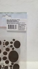 DARICE Scrapbook Foamies Stickers Paw Prints Copper Glitter NOS 1 sheet