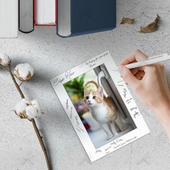 , Pack of 50, Acid-Free White Pre-Cut 5×7 Picture Mat for 4×6 Photo with Whit…