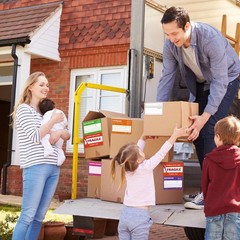 6 x 4 in Large Moving Labels for Boxes, Home Moving Packing Color Coded Stick…