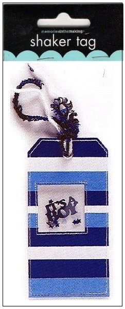Shaker Tag, It’s a Boy, scrapbook embellishments – Memories in the Making