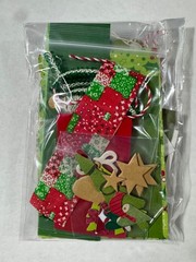 Christmas lot scrapbook planner journal junk collage ephemera paper crafting art