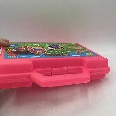 Vtg 90s Sandylion Sticker Treasure Kit Case Only Bear Farm Barn Pigs Cow Horse