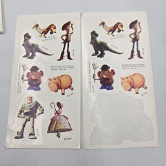 Vintage Stickers Lot Hallmark Disney Barney Christmas Animals Horses 14 Sheets