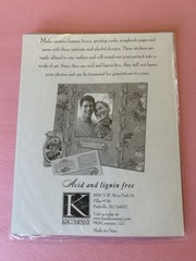 K&Company Isabella Frames & Tags Scrapbooking Stickers K&Co K & Co