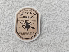 20 Dark Acedemia Apothecary Labels Vintage Style Halloween Tonic Potion Stickers