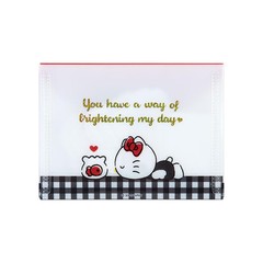 Cute Red Sticker Decal Case for Cards and Stationery 3.7 x 0.1 inches