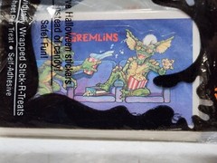RARE -SEALED- 1984 Pack of 20 Hallmark Gremlins Eating Popcorn Movie Stickers