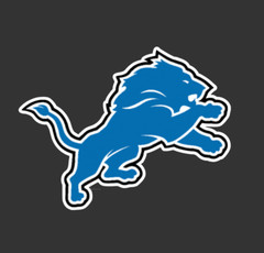 Detroit Lions Die Cut Sticker Decal