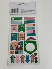 Jot Foil Stickers 58 Pc Floral & Phrase Accent Pack