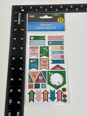 Jot Foil Stickers 58 Pc Floral & Phrase Accent Pack