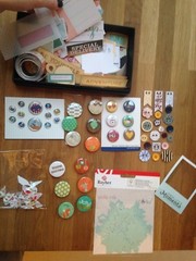 Project life, scrapbooking. Huge lot of supplies. Becky Higgins, studio calico