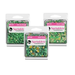 Sprinkletz St. Patrick’s Day Bundle Tiny Polymer Clay Pieces for Crafts