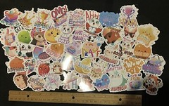 💣 LOT OF 20 RANDOM STICKER BOMB lots of styles Decals assorted decorations