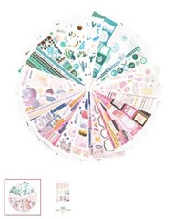 NEW Boho Stickers by Recollections™ STICKER BOOK 780 Pcs Bohemian Elephant Cacti