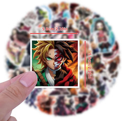 200Pcs Kids Manga Stickers Mixed Pack, Cartoon Characters Stickers Decorative St