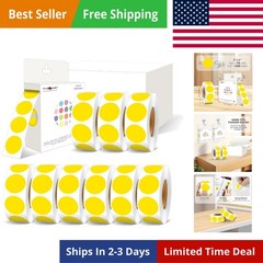 Color Code Dot Stickers, Round 1 inch Polka Circle Round Dot Labels 10000 PCS…