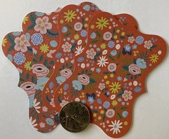 FLOWER TAG Die-Cut(20pc) Hobby Lobby•3.375”x 2-1/2”•Garden•Ephemera•Card Making•