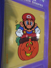 Eureka 1989 Nintendo Super Mario Bros 10 pc Halloween Stickers New Old Stock