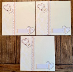 Scrapbook WEDDING/ANNIVERSARY/SPECIAL PAPER READY TO ADD PICTURES& EMBELLISHMENT