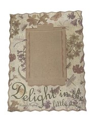 BOTANICAL FRAME Die-Cuts (3pc)8.5”x11”K&Company •Memories•Delight•Flowers•