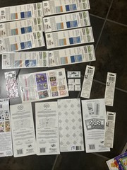 VTG Sticker Lot Sandylion Mix Sealed (18) Rest Loose Etc 90s-mod See Photos