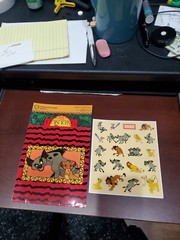 Sandylion Lion King Activity Scene w/ 20 stickers CIRCLE OF LIFE New sealed