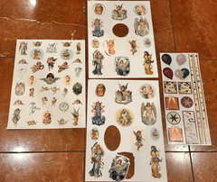SCRAPBOOK ANGELS THOMAS KINKADE RELIGIOUS BABY STARS 300 LOT STICKERS CRAFT NEW