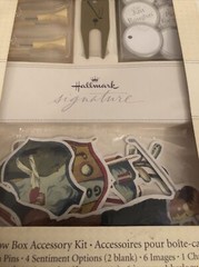 Golf Scrapbook Theme Craft Shadow Box Kit Cards Hallmark Signature NIB