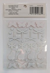 Butterflies & Dragonflies Backyard Table Scrapbooking Stickers By Recollections