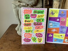 Lot of 3 Fun Vintage Sticker Sheets AGC Hallmark Paper Magic Jokes