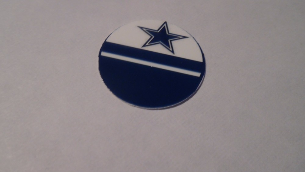 Pre Cut One Inch Dallas Cowboys Images! Free Shipping