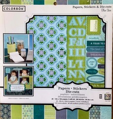 Scrapbook paper, stickers die cuts, total 40 12×12” papers,, 490 sts, 168 diecut