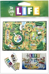 The Game of Life, 3D scrapbook stickers – Jolees Boutique SPJG003