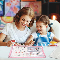 4 in 1 Sticker Storage Organizer, Binder with Storage Sleeves and Release Paper,