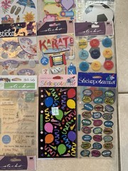 Lot of 44 Packages of Sticko and Stickopotamus Stickers, Some Vtg, All Sealed