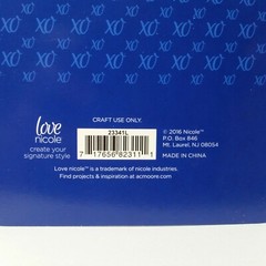 Rhinestone Alphabet Stickers 19mm 2 Sheets 40 Stickers Each Bling