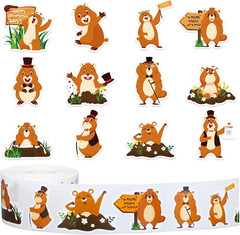 1000 Pcs Halloween Ghost Stickers Self-Adhesive Decals for Party Decor, 2 Rolls
