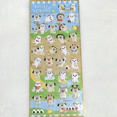 Sticker Sheets 5 Packs New Nekoni Suatelier Puffy Animal Lovers Dogs Mice Kawaii
