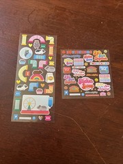 Pipsticks Pro Sticker Club Classic Pack 2 Sheets July 2021